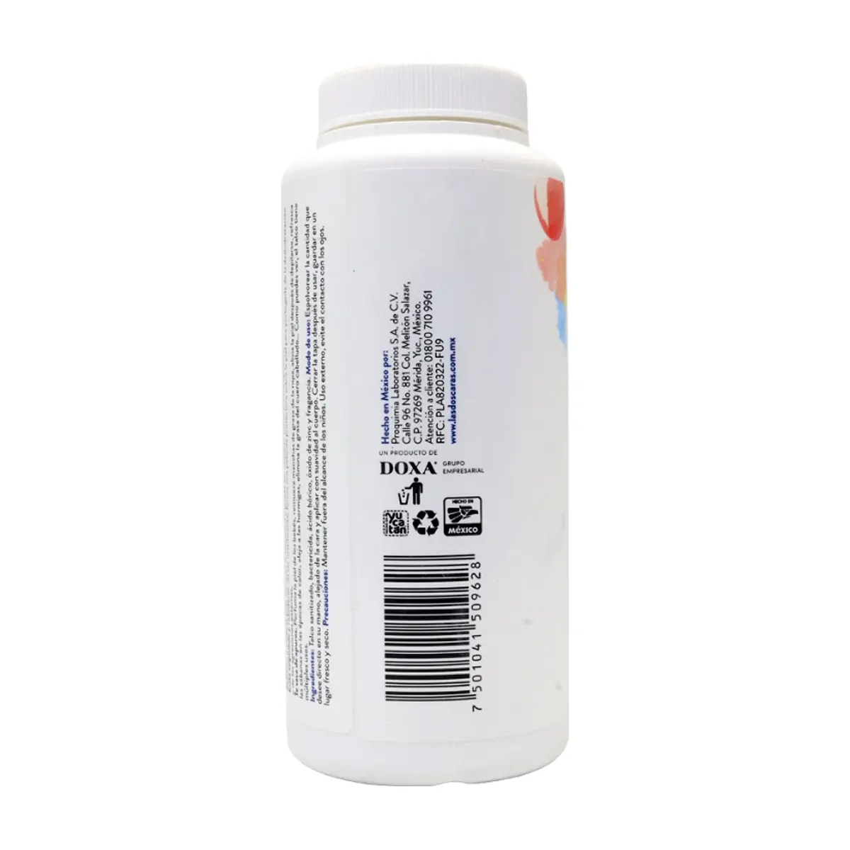 Talco corporal con aroma a algodón de azúcar para niños Dos Caras (150 g / 5.29 oz) - Thumbnail 8