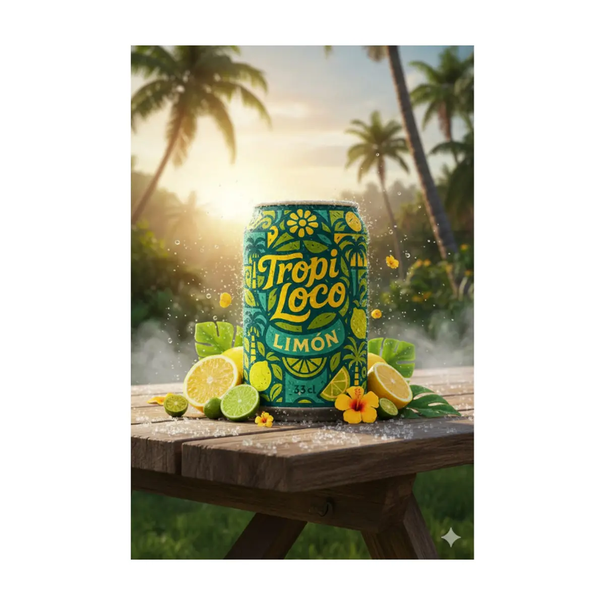 Refresco gaseado de limón Tropi Loco (6 x 330 ml) - Miniatura 4