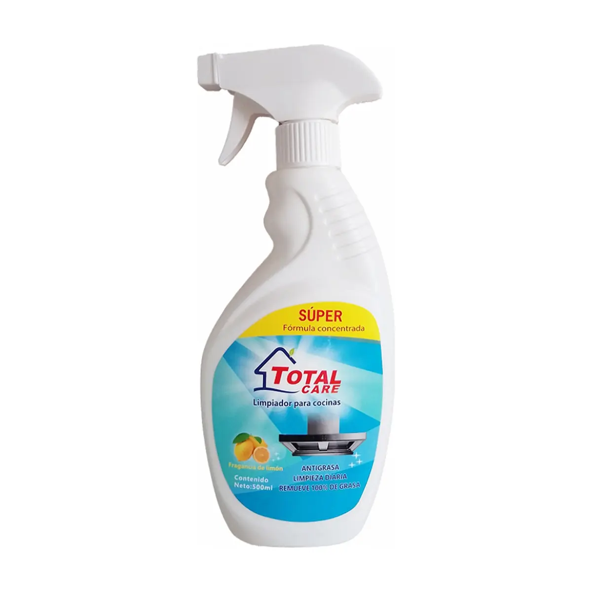 Desengrasante para cocina fragancia limón Total Care (500 ml / 16.9 oz)