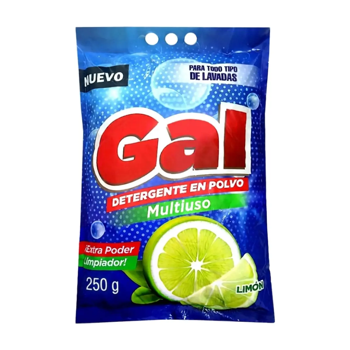 Detergente en polvo multiusos de limón Gal (250 g / 8.81 oz)