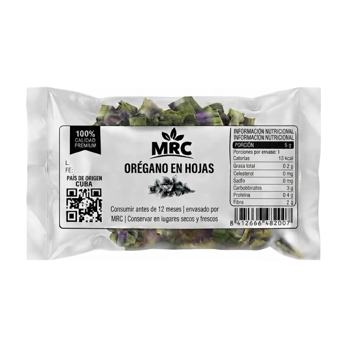 Orégano en hojas MRC (5 g)