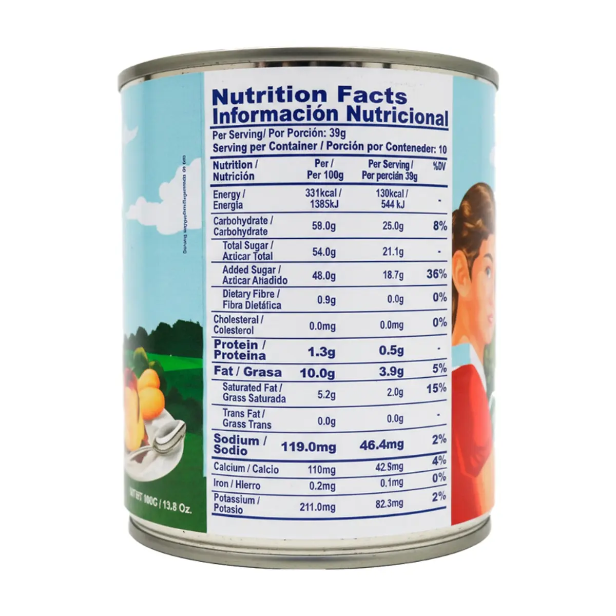 Leche condensada azucarada La Guajirita (390 g / 13.8 oz) - Thumbnail 2