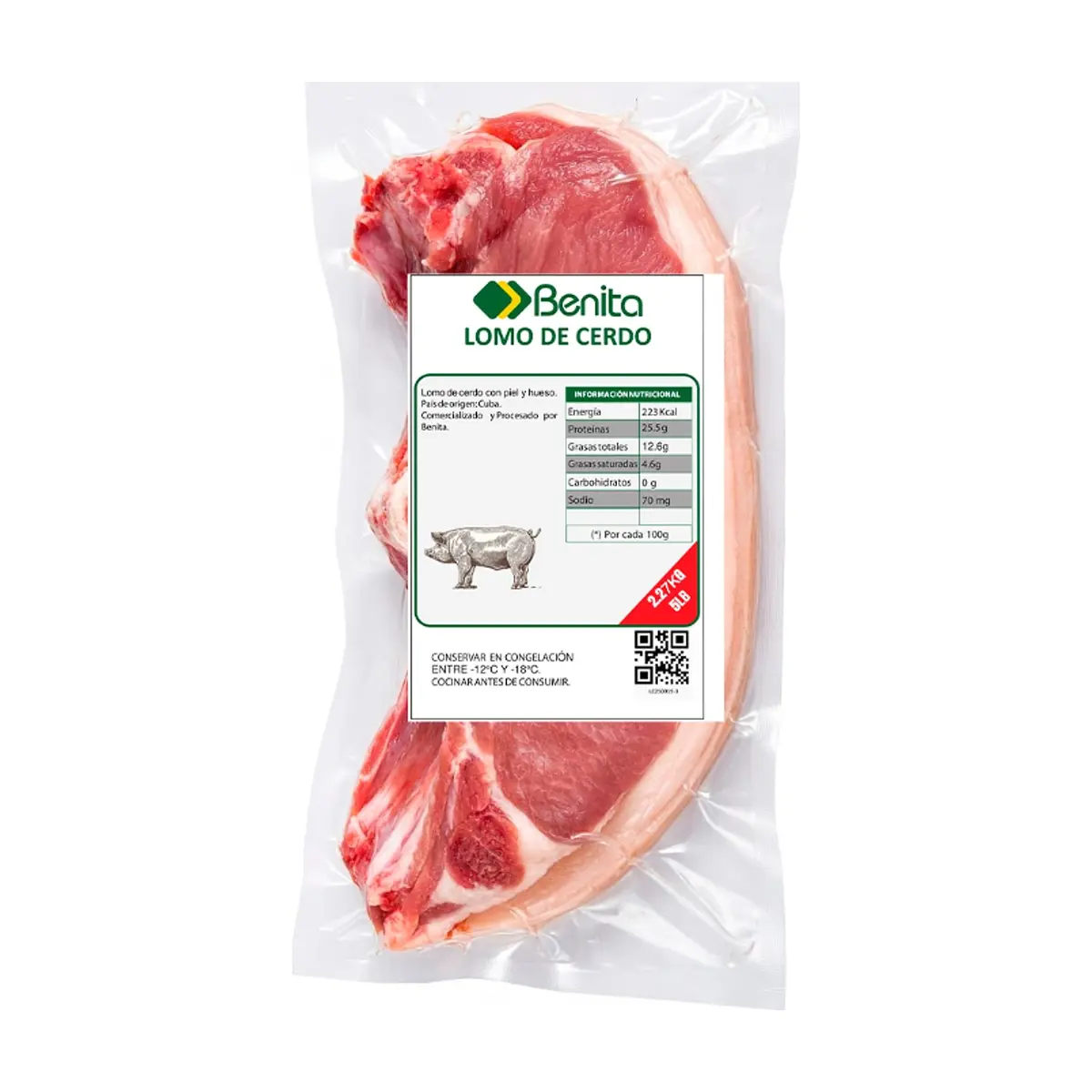 Lomo de cerdo Benita (2.27 kg / 5 lb) - Miniatura 3