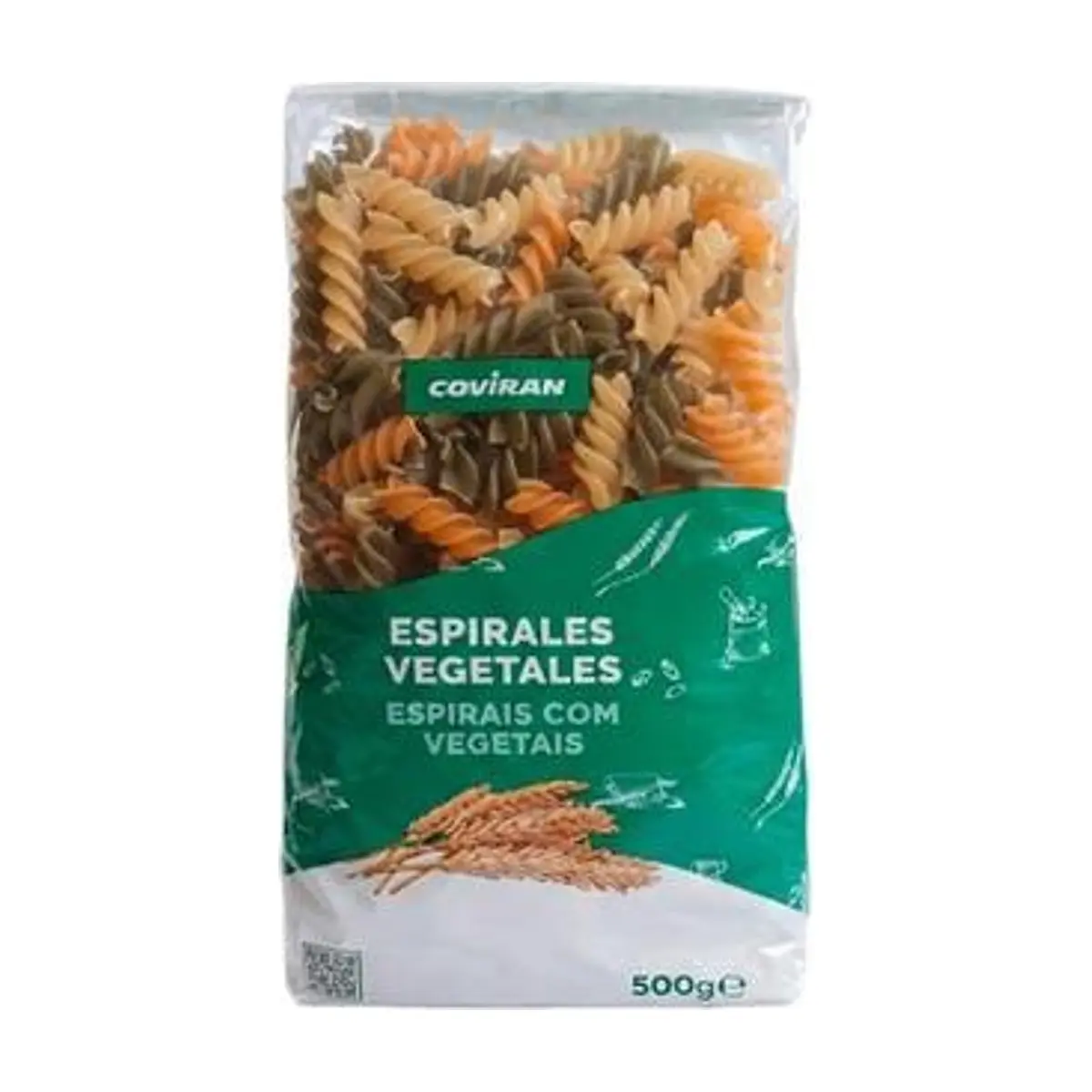 Pastas Espirales Vegetales (500 gr) COVIRAN