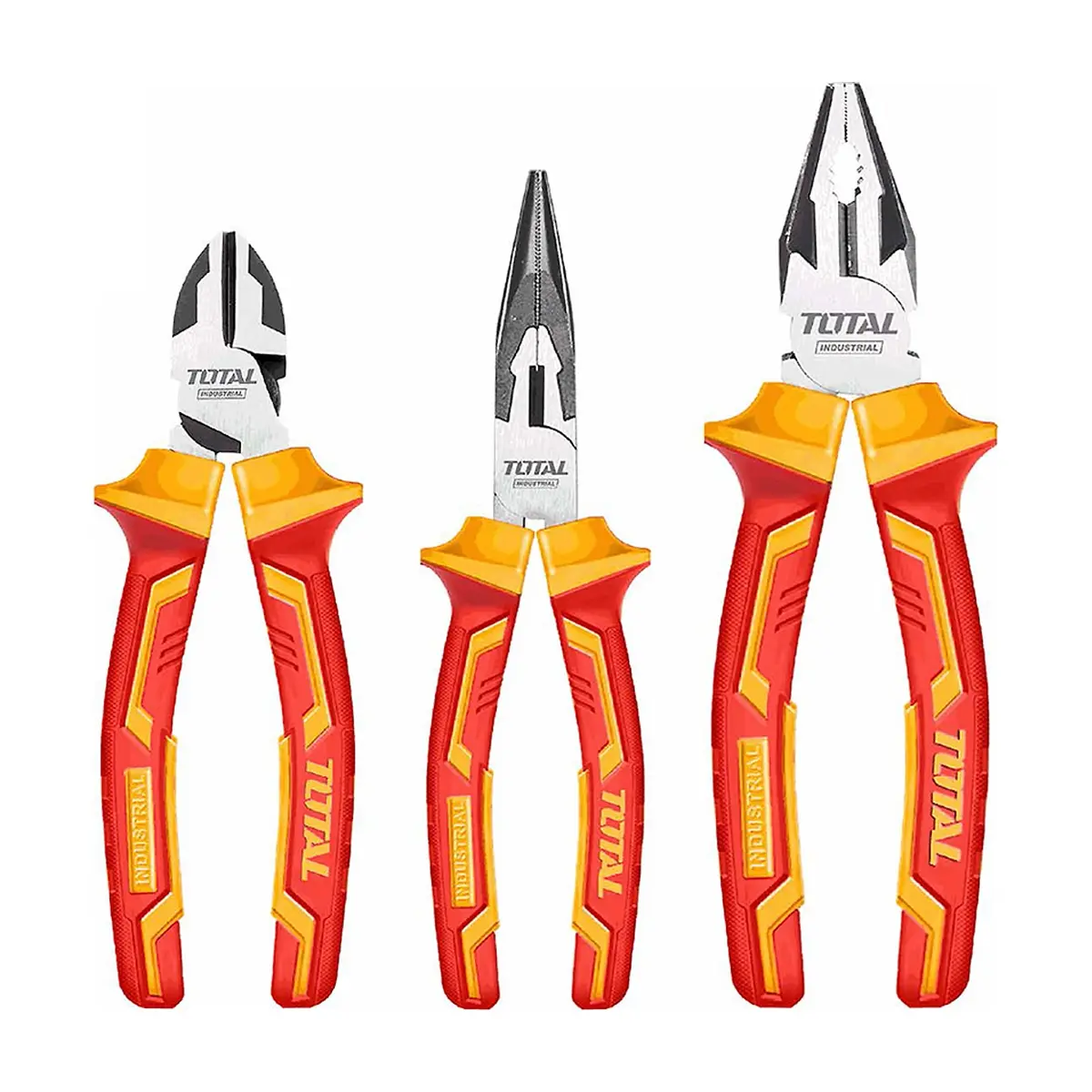 Juego de 3 alicates aislados THT2K0302 Total Tools