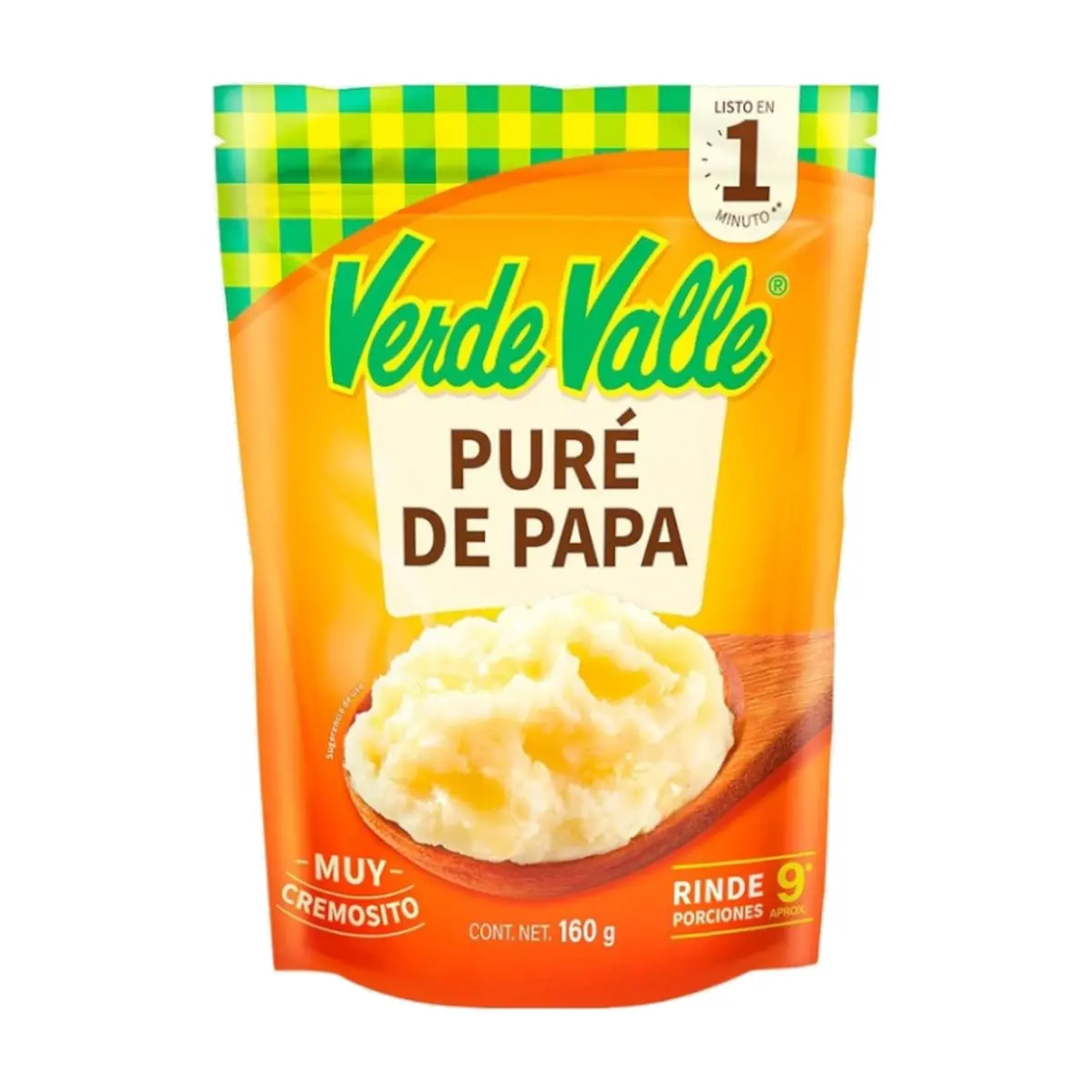 Puré de papa con sabor natural Verde Valle (160 g / 5.64 oz)
