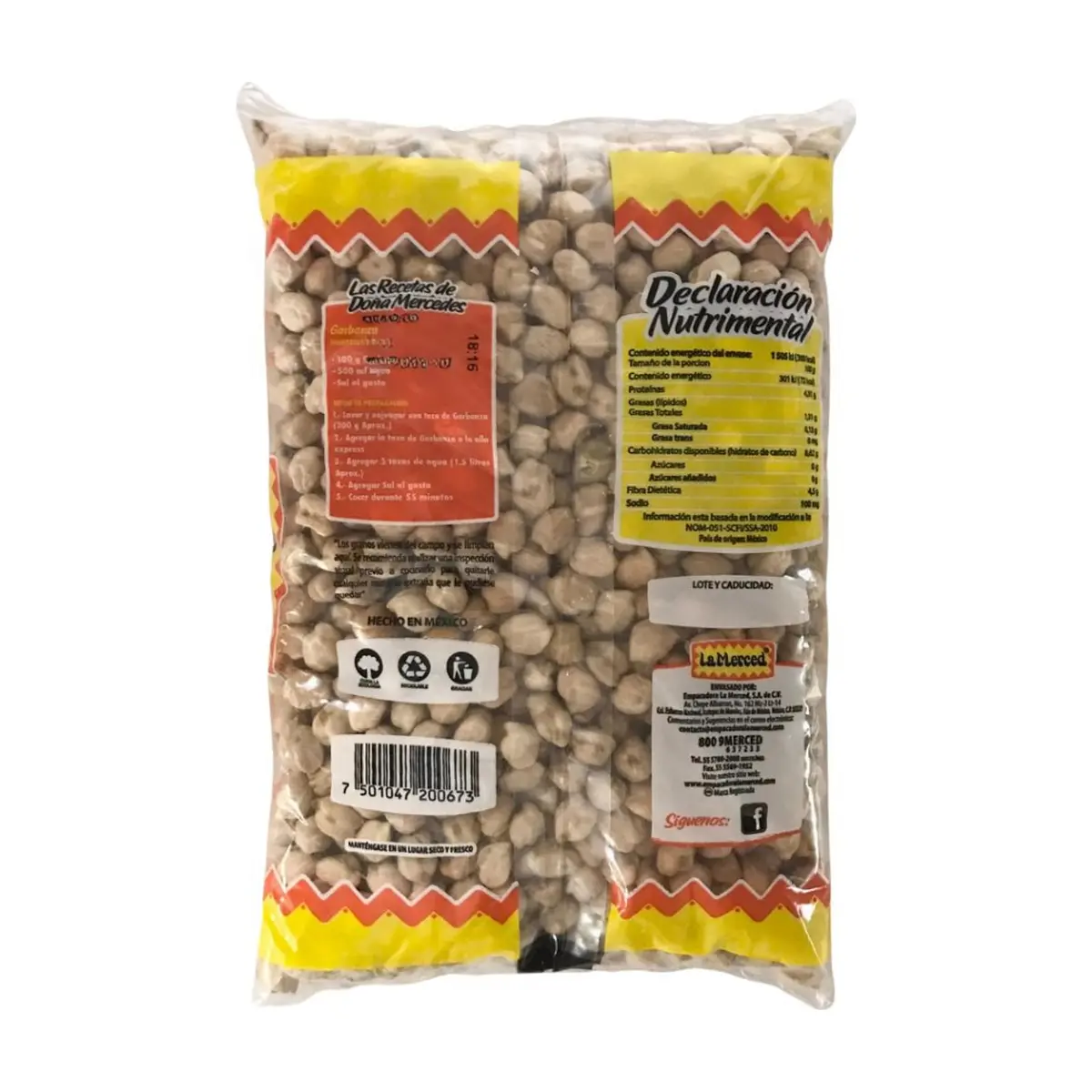 Garbanzos La Merced (500 g / 1.1 lb) - Thumbnail 2