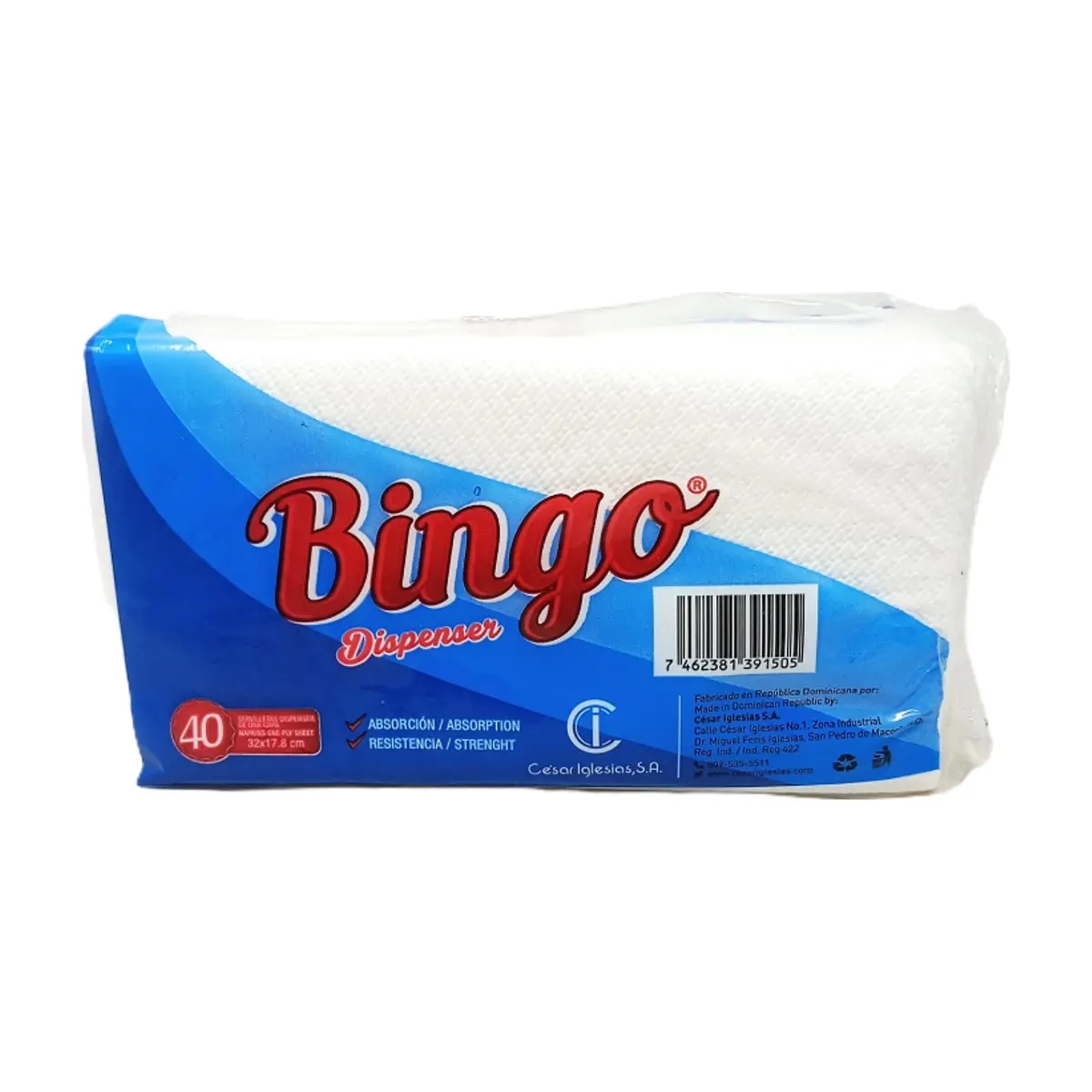 Servilletas de una capa Bingo (40 U) - Thumbnail 2