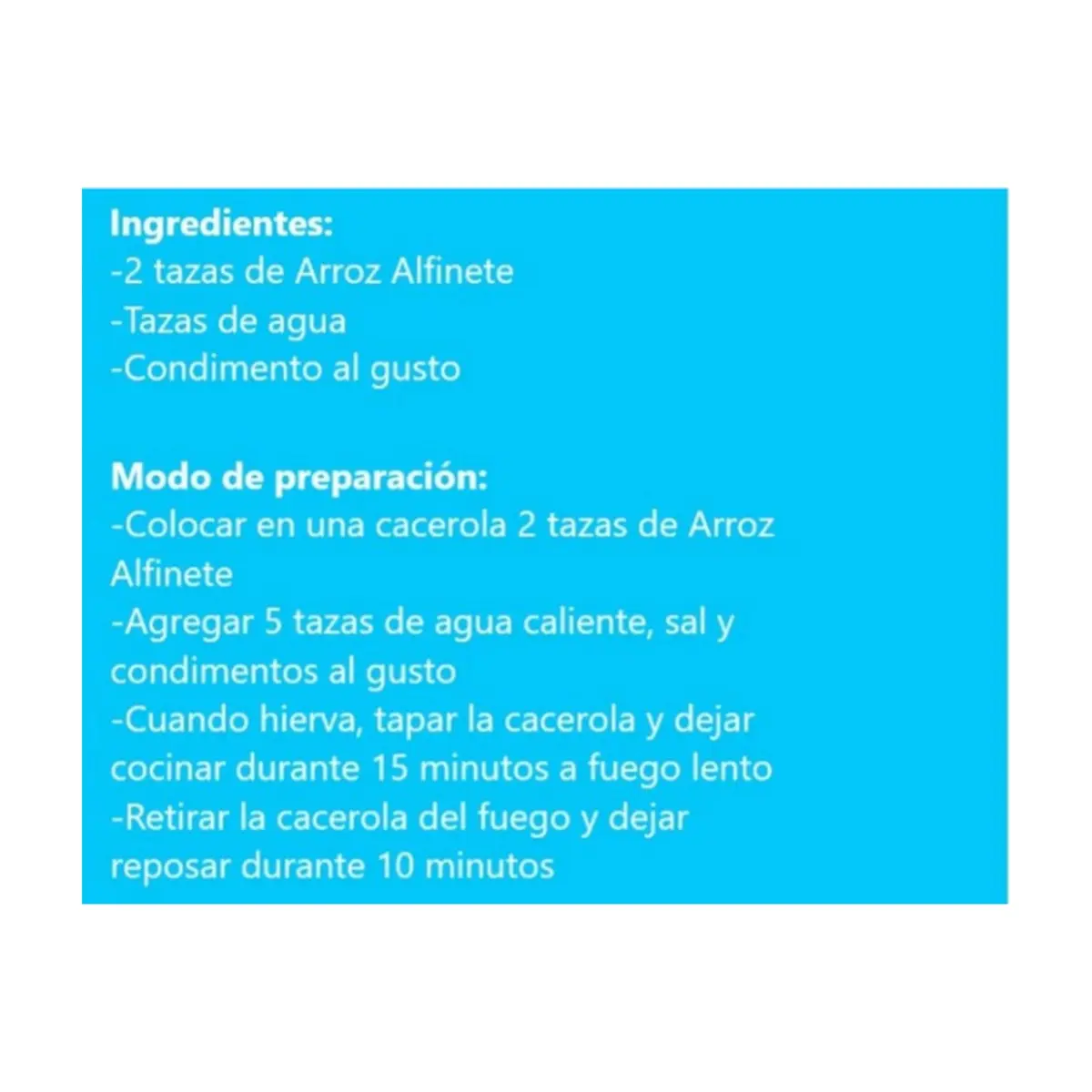 Arroz blanco Alfinete (5 x 1 kg / 2.2 lb) - Miniatura 3