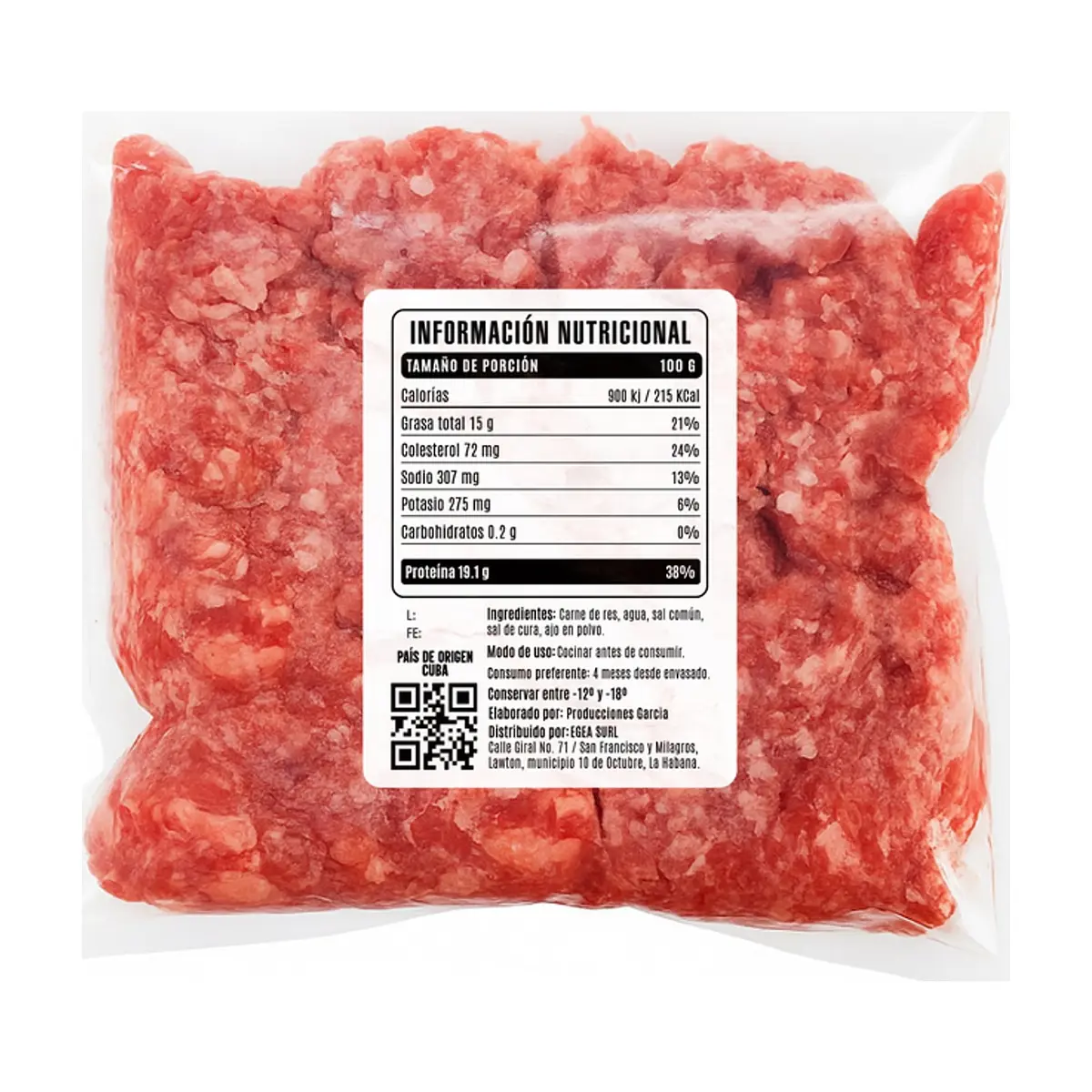 Picadillo de res de segunda EGEA (3 x 500 g / 1.1 lb) - Thumbnail 3