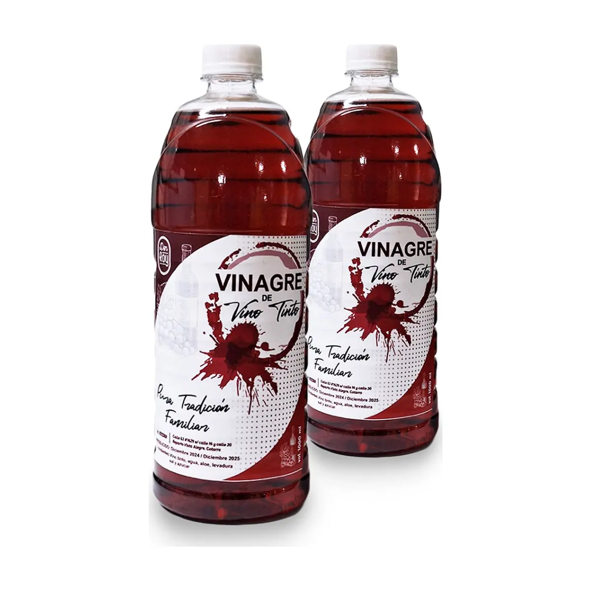 Vinagre de vino tinto Don Roy (2 x 1 L)