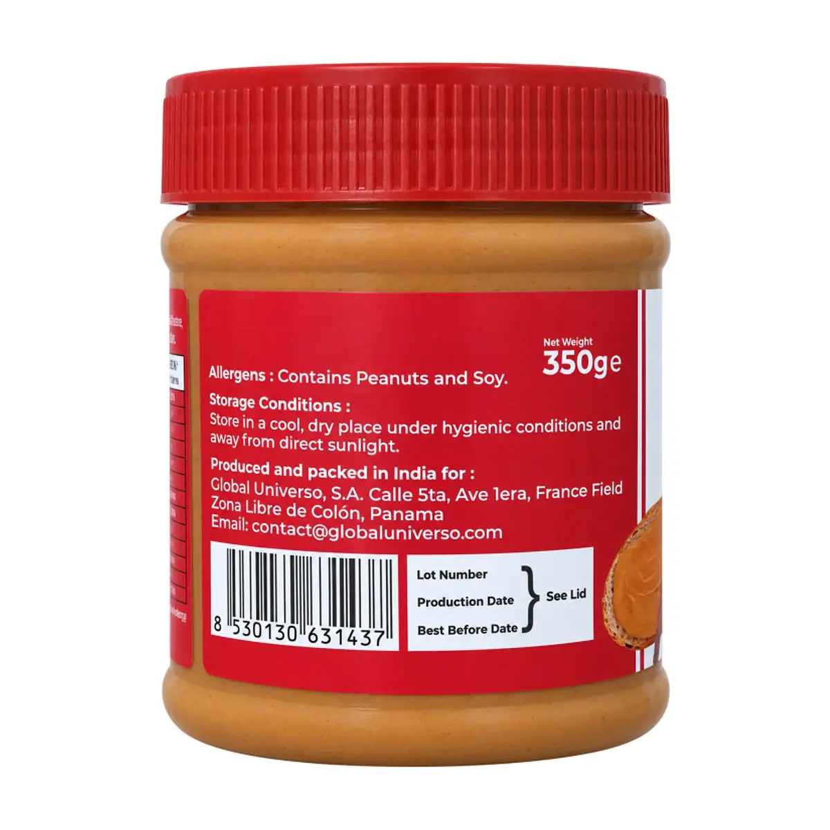 Crema de maní con chocolate La Delicia (350 g / 12.3 oz) - Thumbnail 2