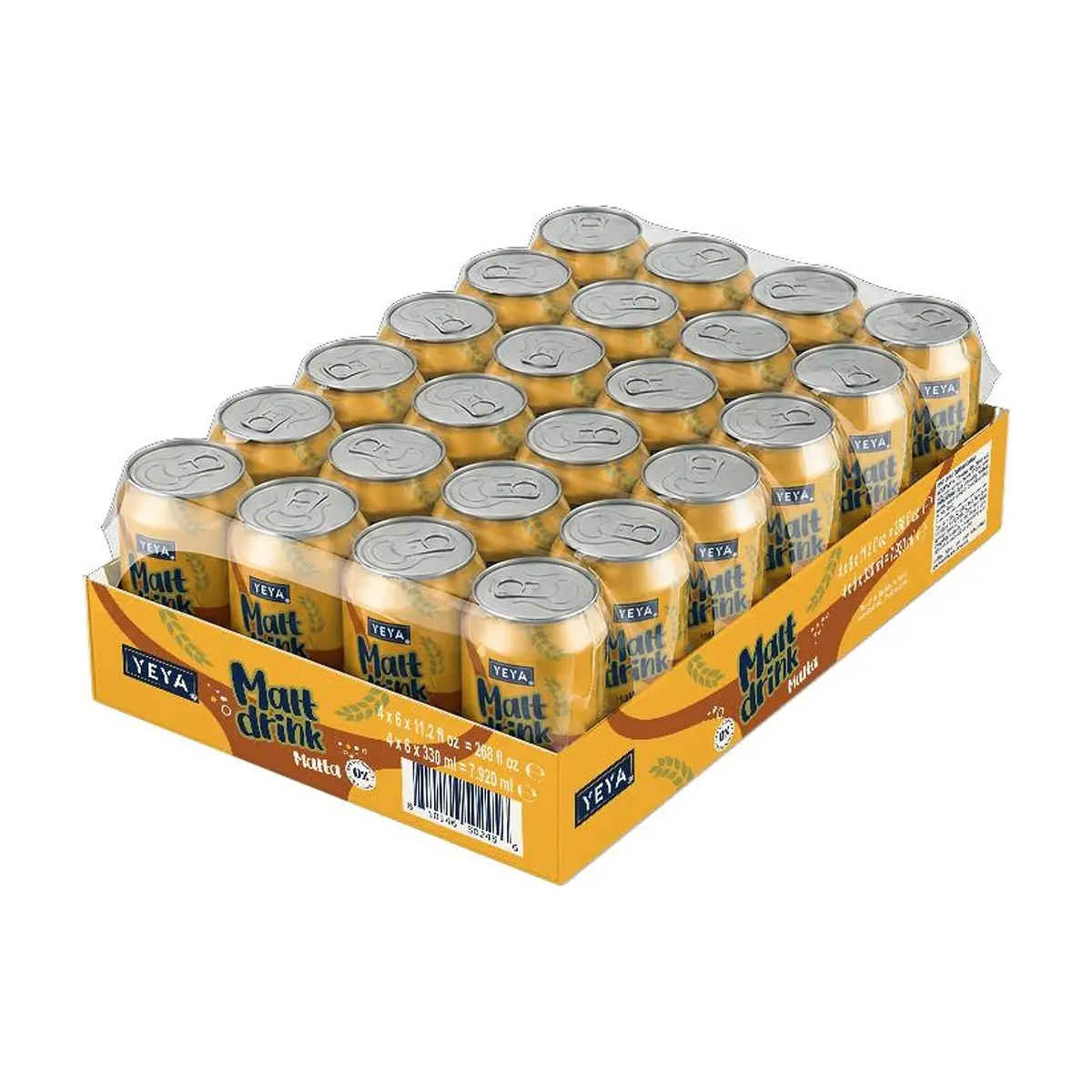Caja de malta YEYA (24 x 330 ml)