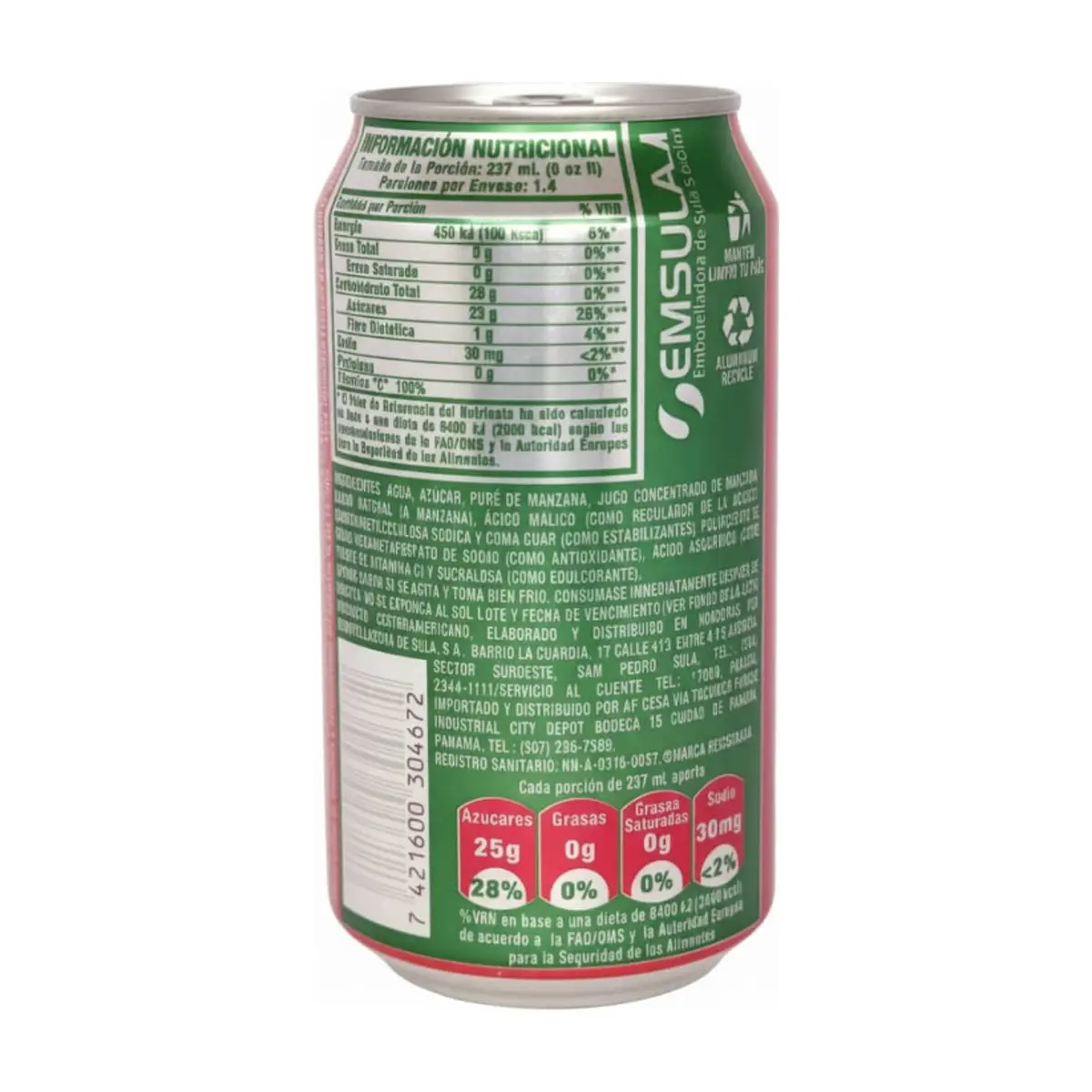 Jugo de manzana néctar Enjoy (330 ml) - Thumbnail 2