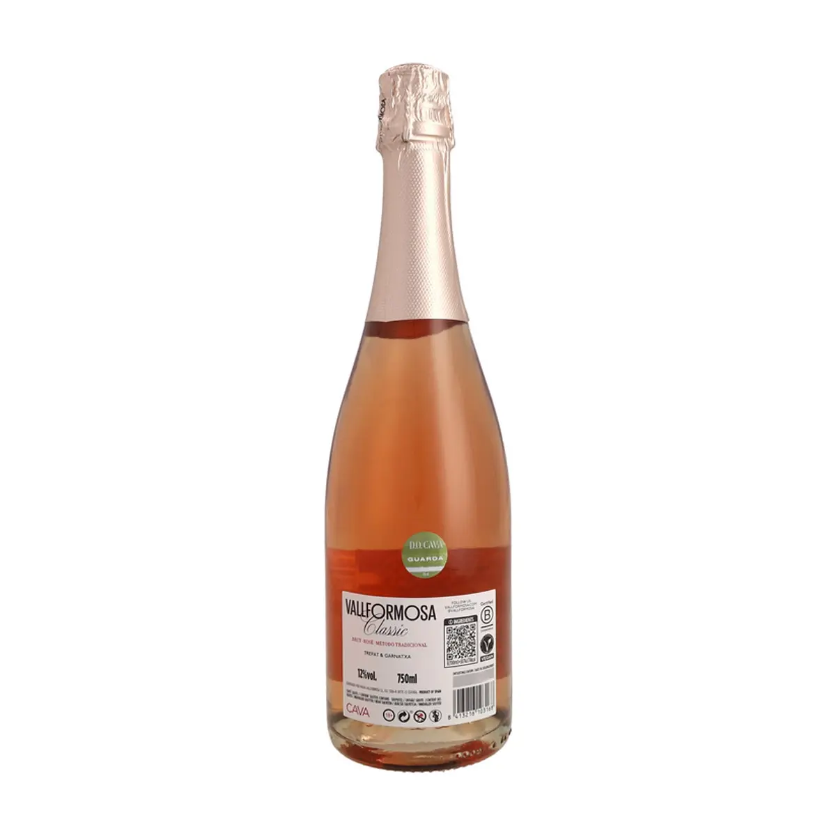 Cava Classic Brut Rosé Vallformosa (750 ml) - Thumbnail 2