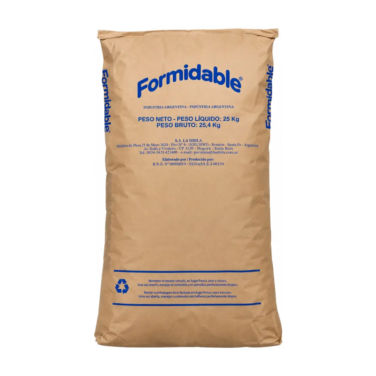 Leche entera en polvo Formidable (25 Kg / 55 lb) - Thumbnail 2