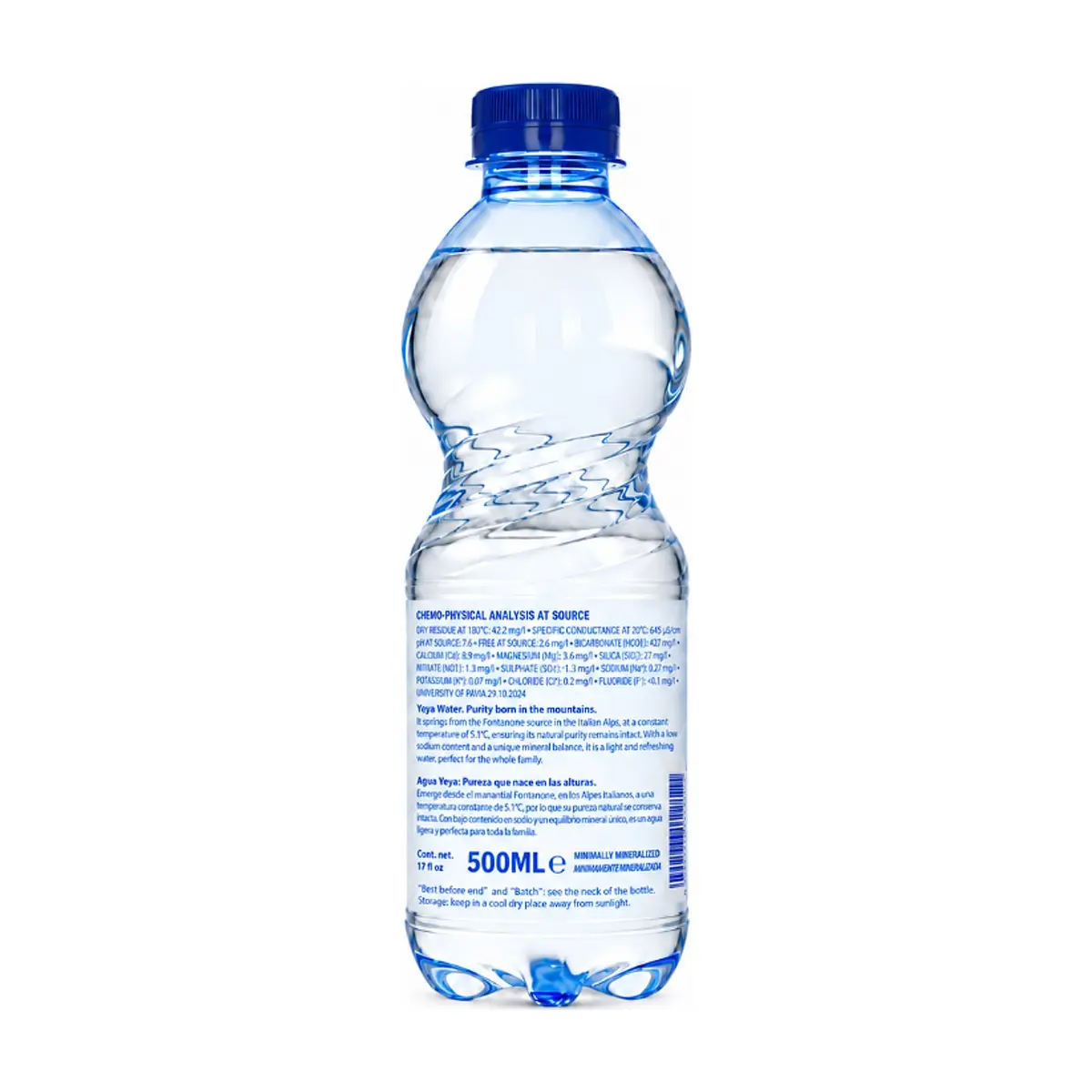 Agua mineral natural YEYA (500 ml) - Thumbnail 3