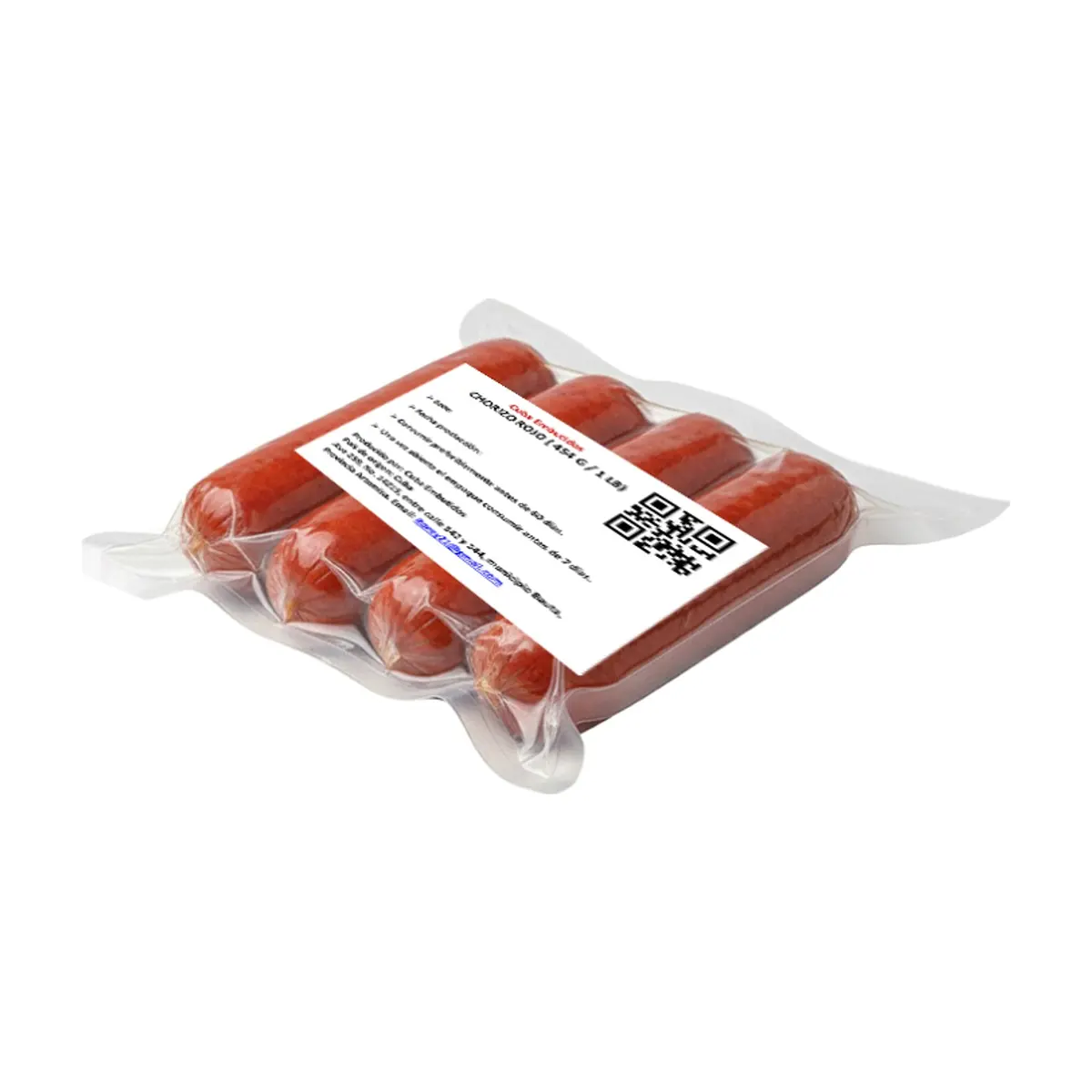 Chorizo rojo Cuba Embutidos (454 g / 1 lb) - Thumbnail 5