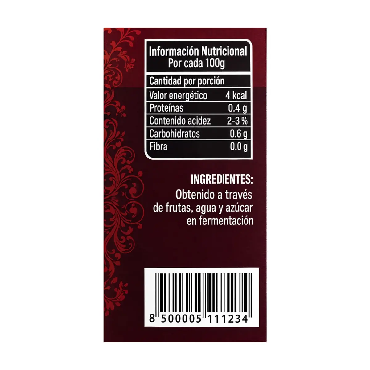 Vino seco El Roble (750 ml) - Thumbnail 2