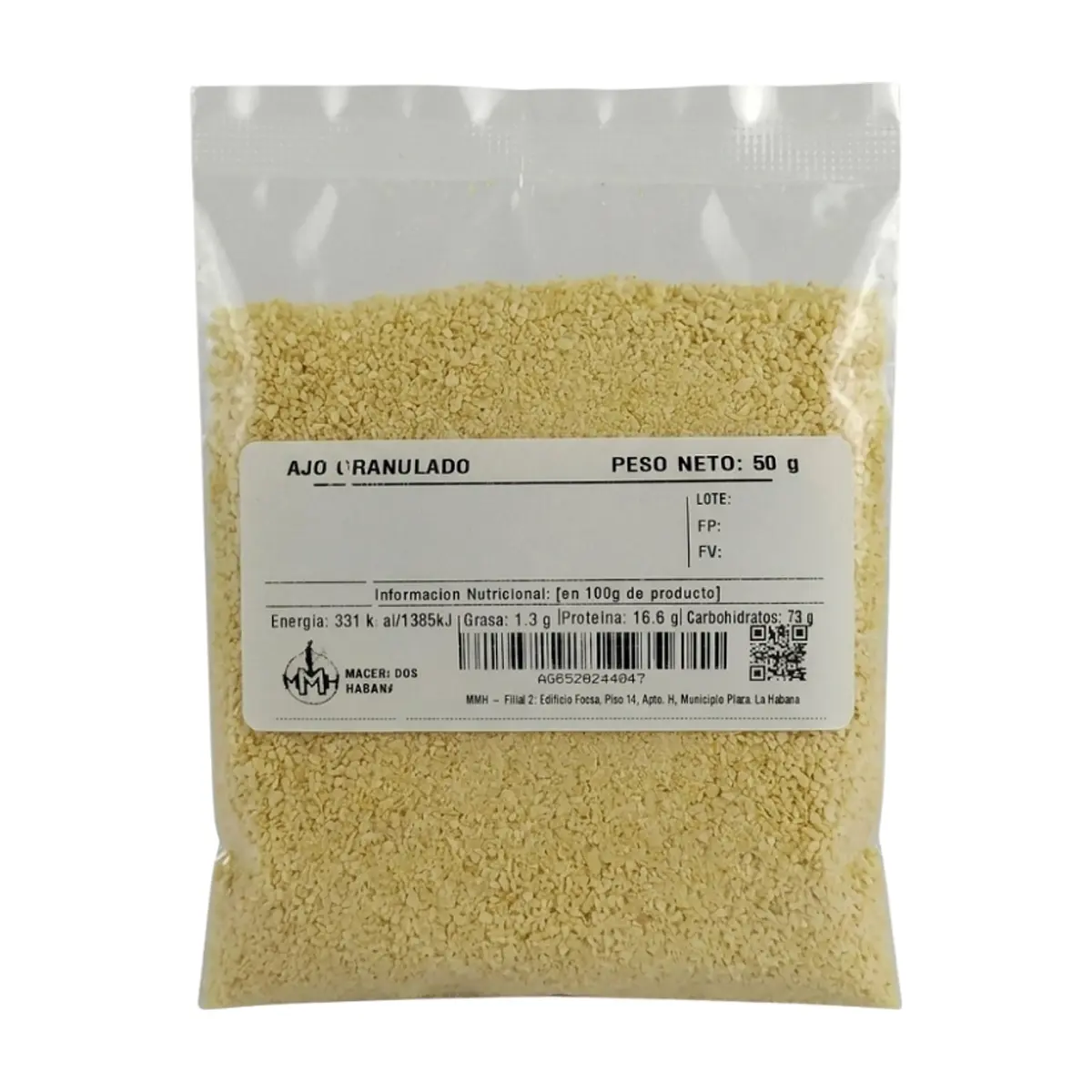 Ajo granulado Macerados Habana (50 g / 1.76 oz) - Miniatura 1