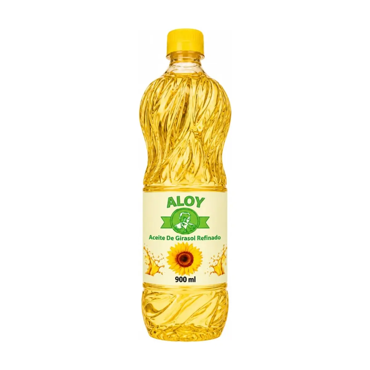 Aceite de girasol refinado Aloy (900 ml / 30.43 floz) - Imagen 1