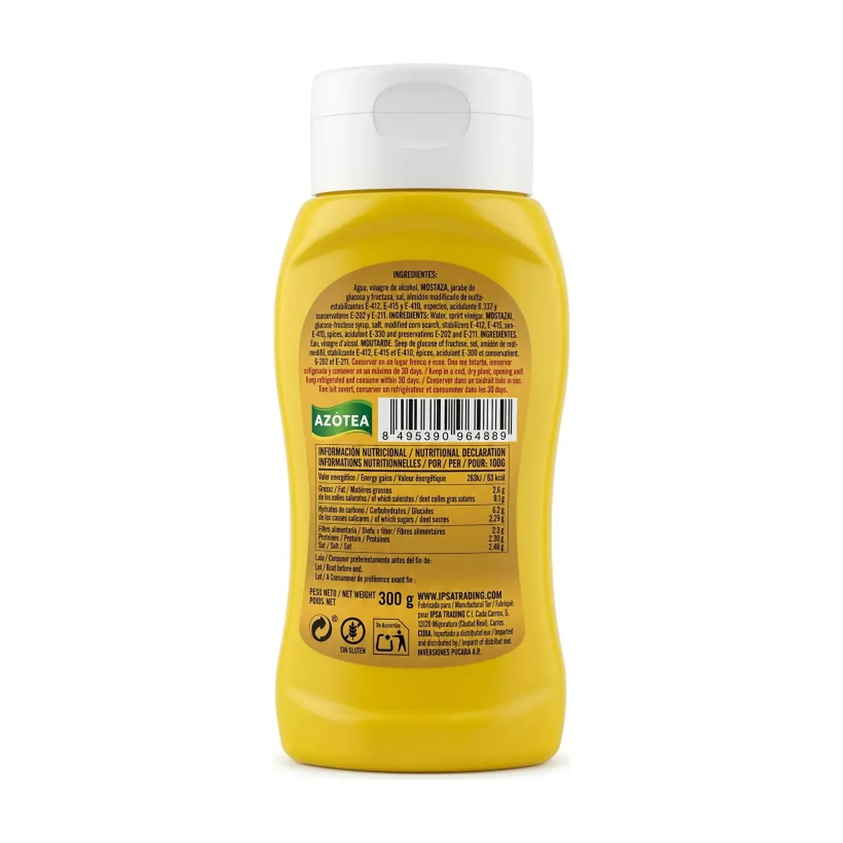 Mostaza original Azotea (300 g / 10.58 oz) - Miniatura 2