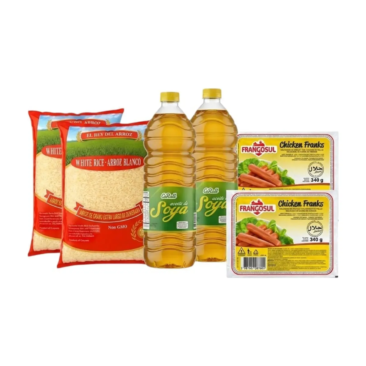 Combo de Arroz + Aceite + Salchichas - Miniatura 1