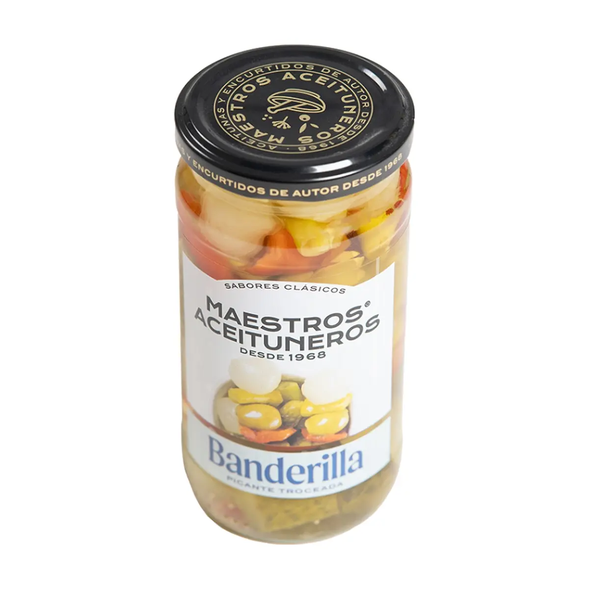 Banderilla Picante Troceada Maestros Aceituneros (345 g / 12.17 oz) - Thumbnail 4