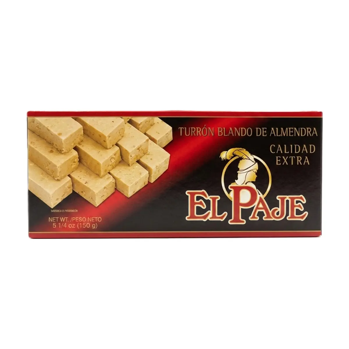 Turrón blando de almendra de calidad extra El Paje (150 g / 5.29 oz) - Thumbnail 4