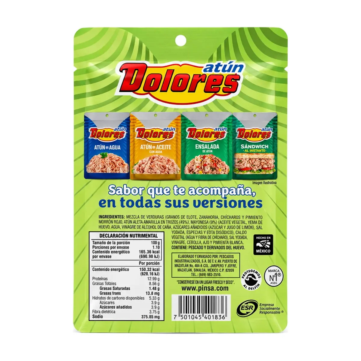 Ensalada de atún y mayonesa Dolores (110 g / 3.88 oz) - Thumbnail 2