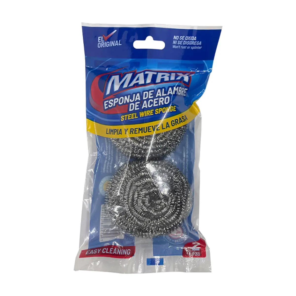 Esponja de alambre de acero Matrix (2 U)