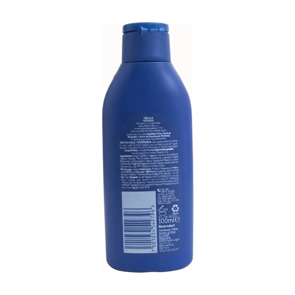 Crema corporal 72h Milk Nutritiva Nivea (100 ml) - Thumbnail 3