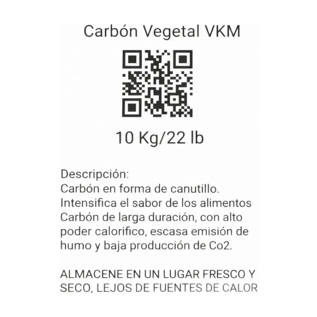 Carbón vegetal VKM extra (10 kg / 22.04 lb) - Thumbnail 3