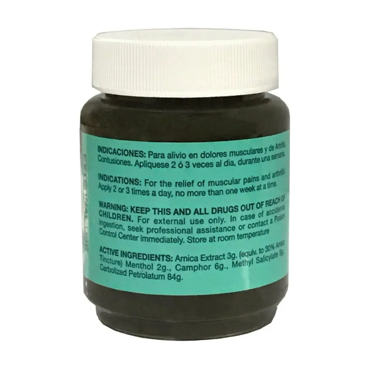 Pomada de árnica reforzada La Genuina (58 g / 2 oz) - Miniatura 2