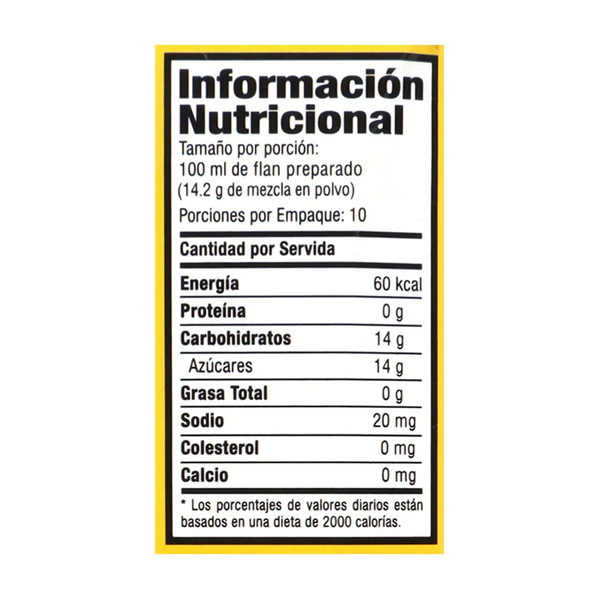 Flan sabor caramelo Gel´hada (142 g / 5 oz) - Thumbnail 5