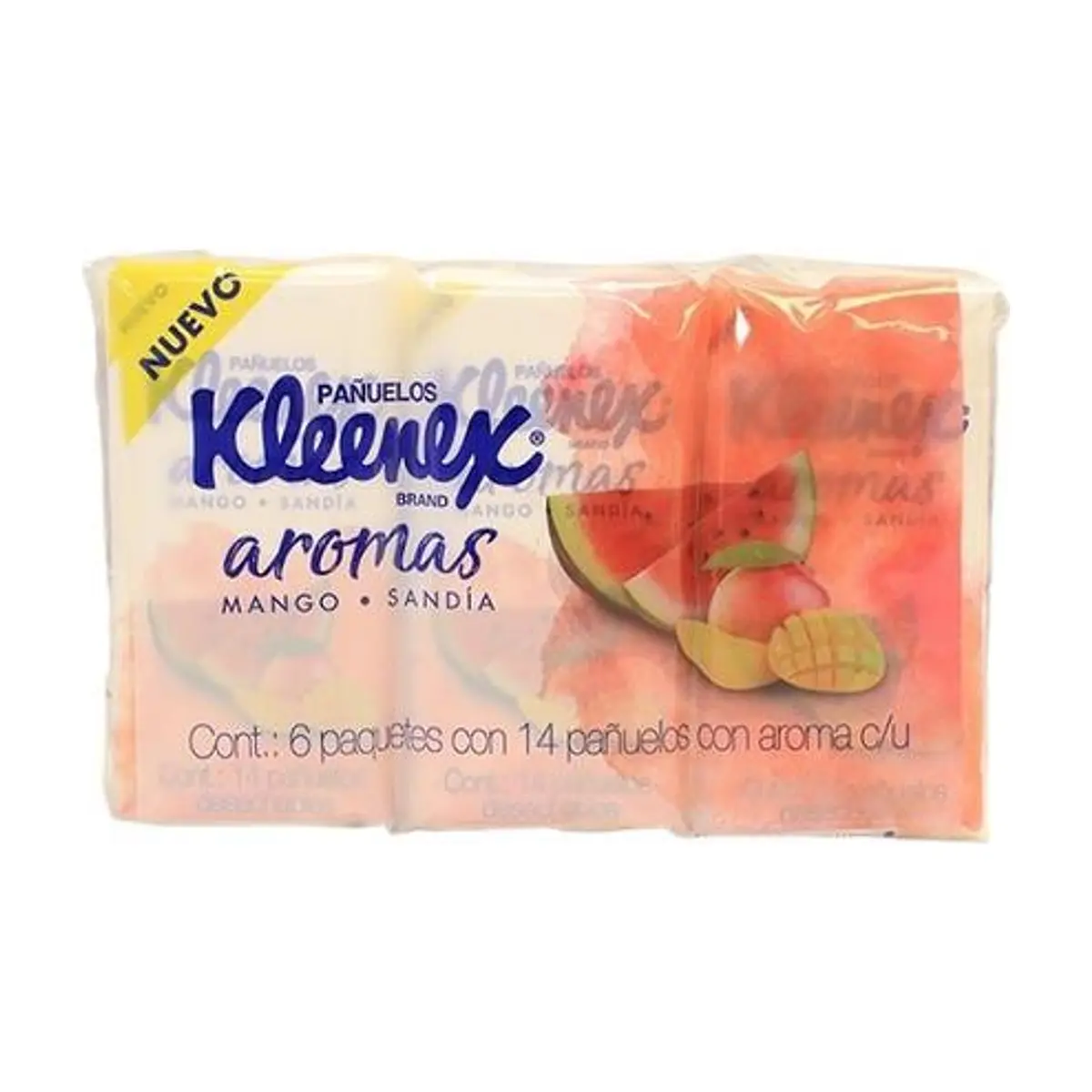 Toallas Faciales Aromas 2 (6 paquetes de 14 u) KLEENEX