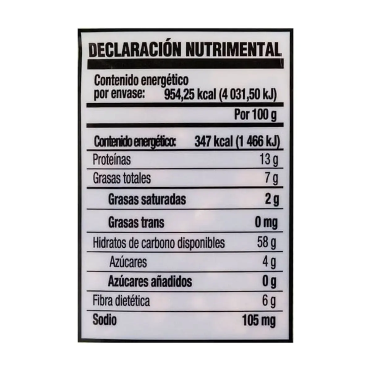 Granola con avena, frutas y semillas Great Value (275 g / 9.7 oz) - Thumbnail 4