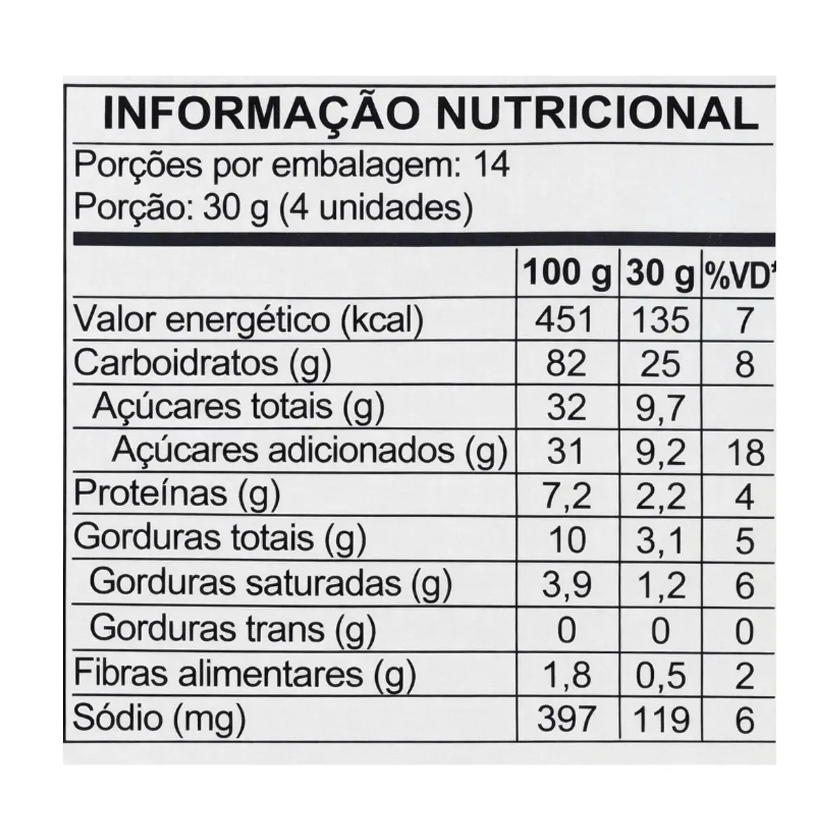 Galletas dulces caramelizadas con cristales de azúcar Todeschini Cristal (420 g / 14.85 oz) - Thumbnail 3