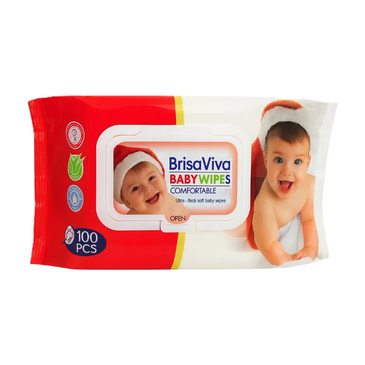 Toallitas húmedas para bebé Brisa Viva (100 U) - Thumbnail 10