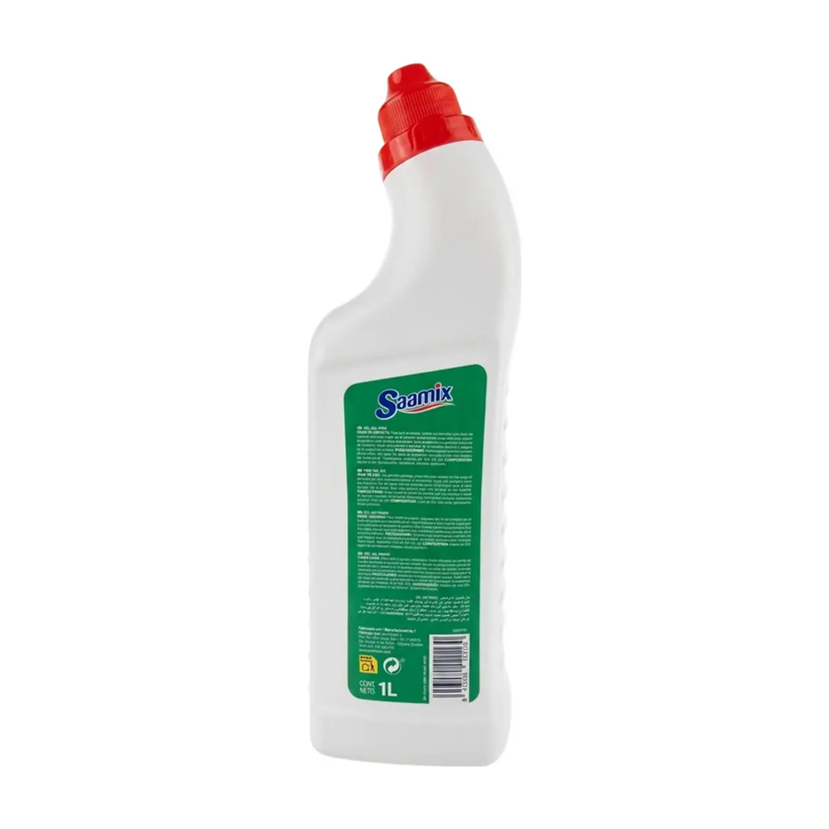Gel limpiador para baños aroma pino Saamix (1 L) - Thumbnail 2