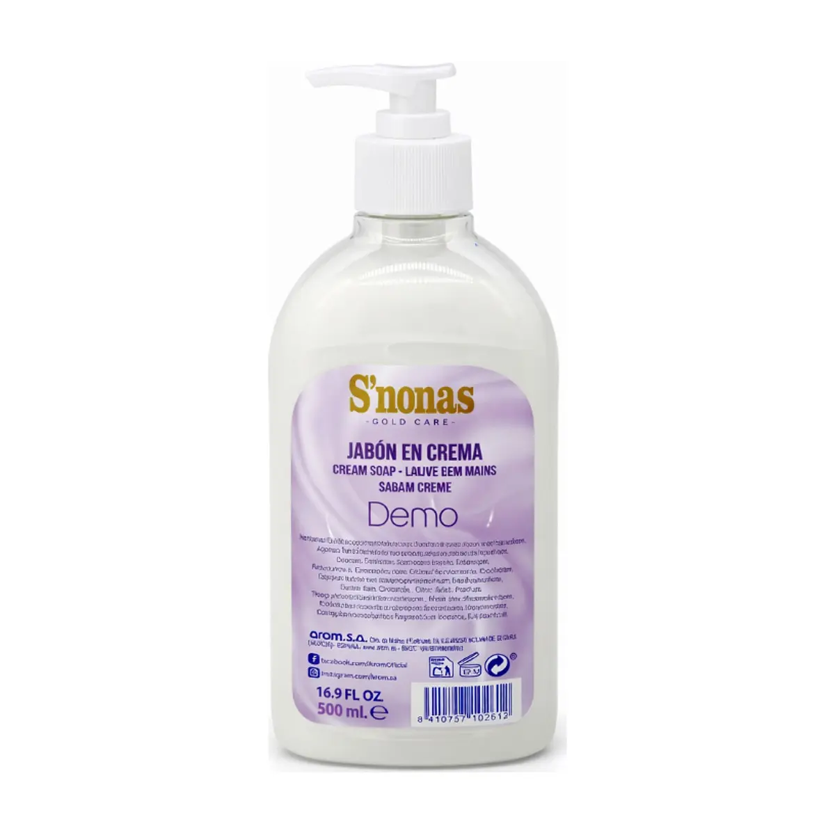 Jabón Dosificador Dermo S'nonas (500 ml) - Thumbnail 2