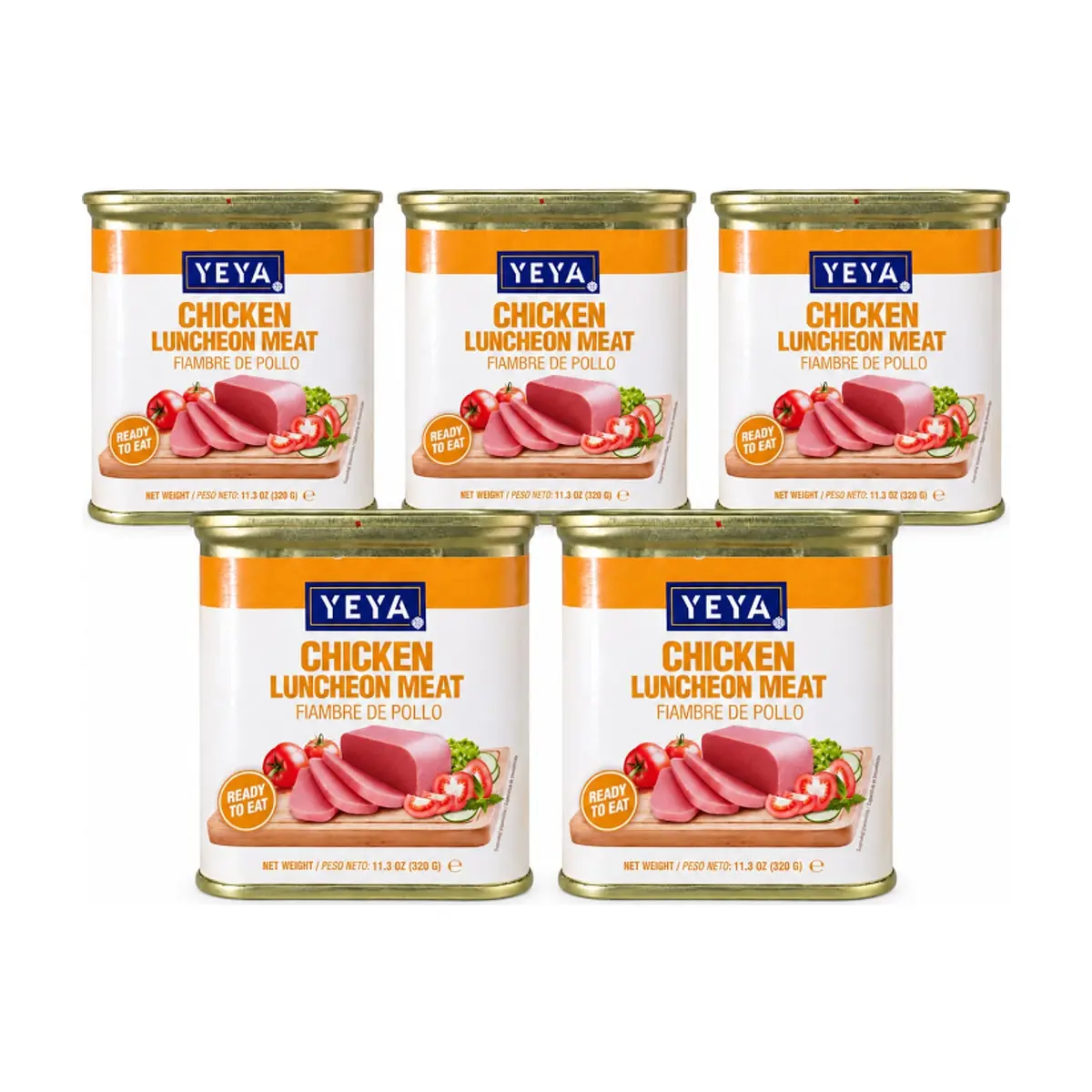 Fiambre -spam- de pollo YEYA ( 5 x 320 g )