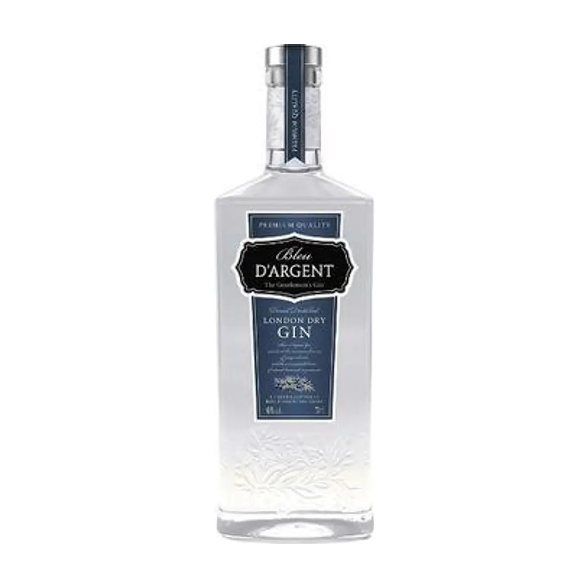 Ginebra Bleu D´Argent 40% (700 ml) BLEU D´ARGENT - Image 1