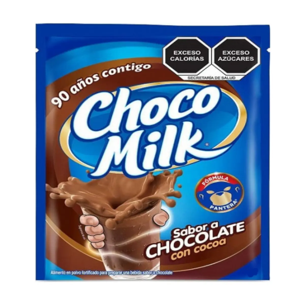 Alimento en polvo fortificado para preparar una bebida sabor a chocolate Choco Milk (18 g)