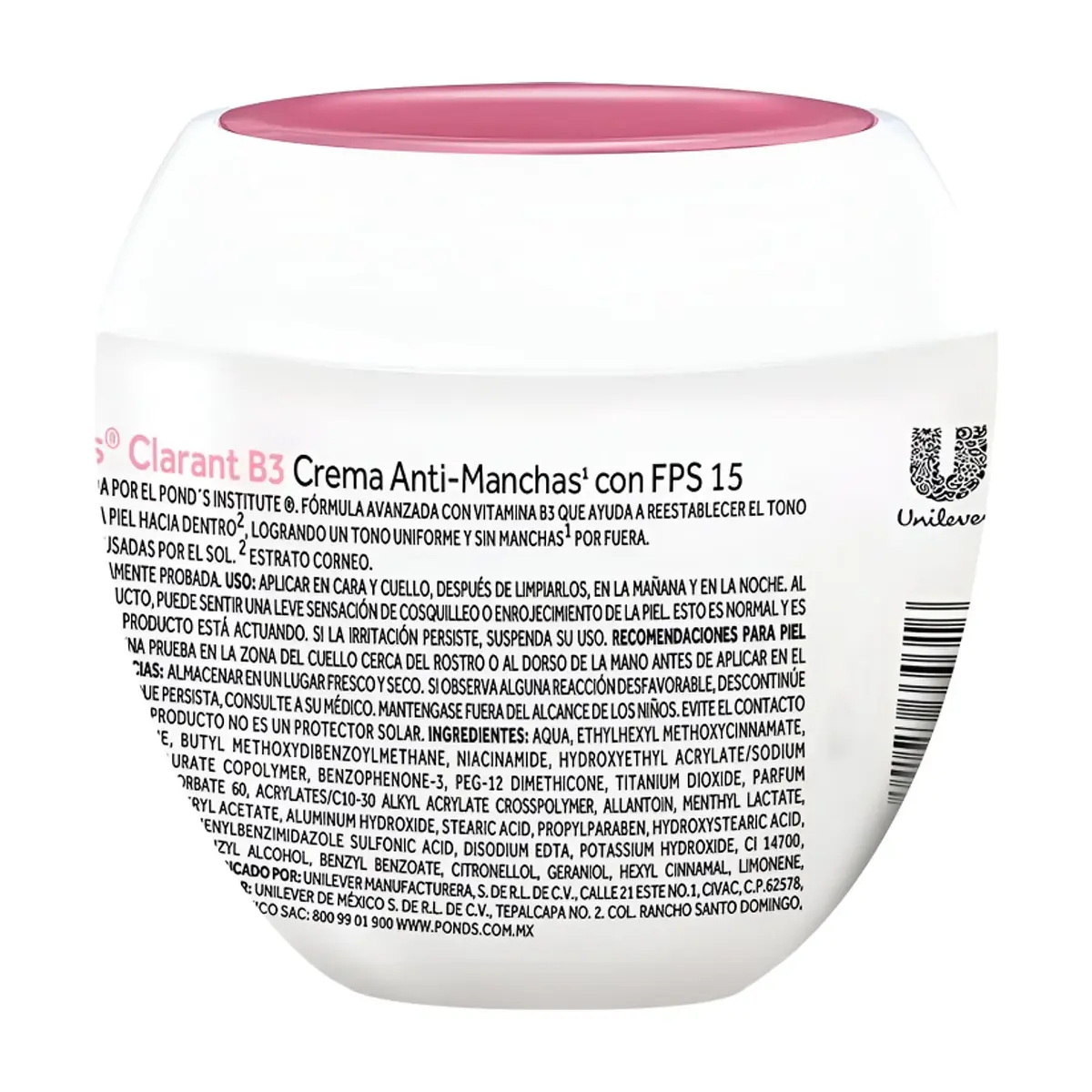 Crema facial Clarant B3 anti-manchas con FPS 15 Pond's (100 g / 3.5 oz) - Thumbnail 3