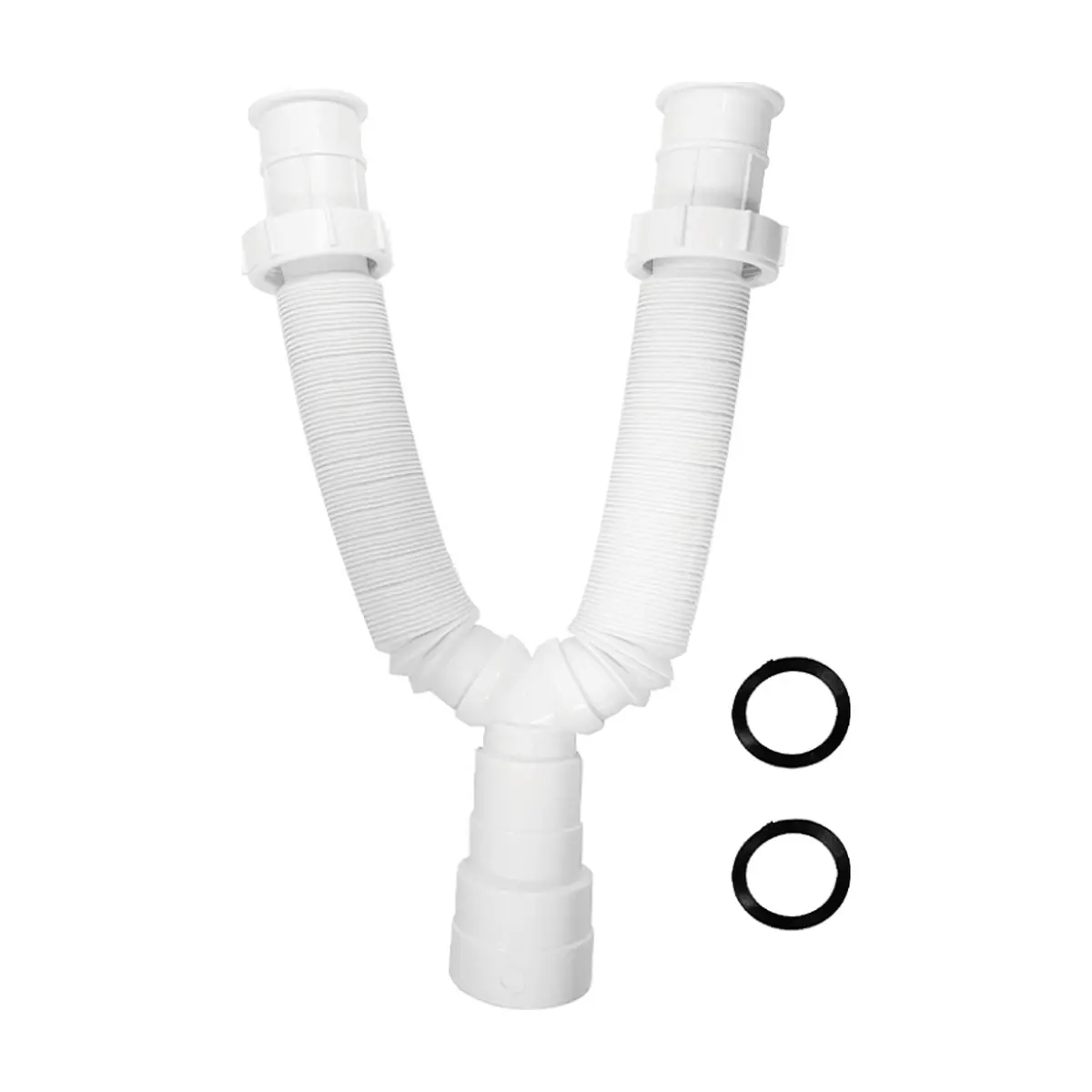 Trampa doble flexible de PVC de 1-1/2" Griven - Thumbnail 3
