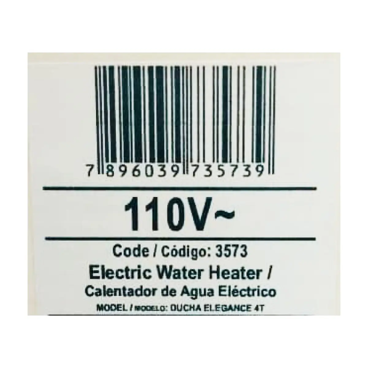 Ducha eléctrica evidence 3200W Fame - Thumbnail 7