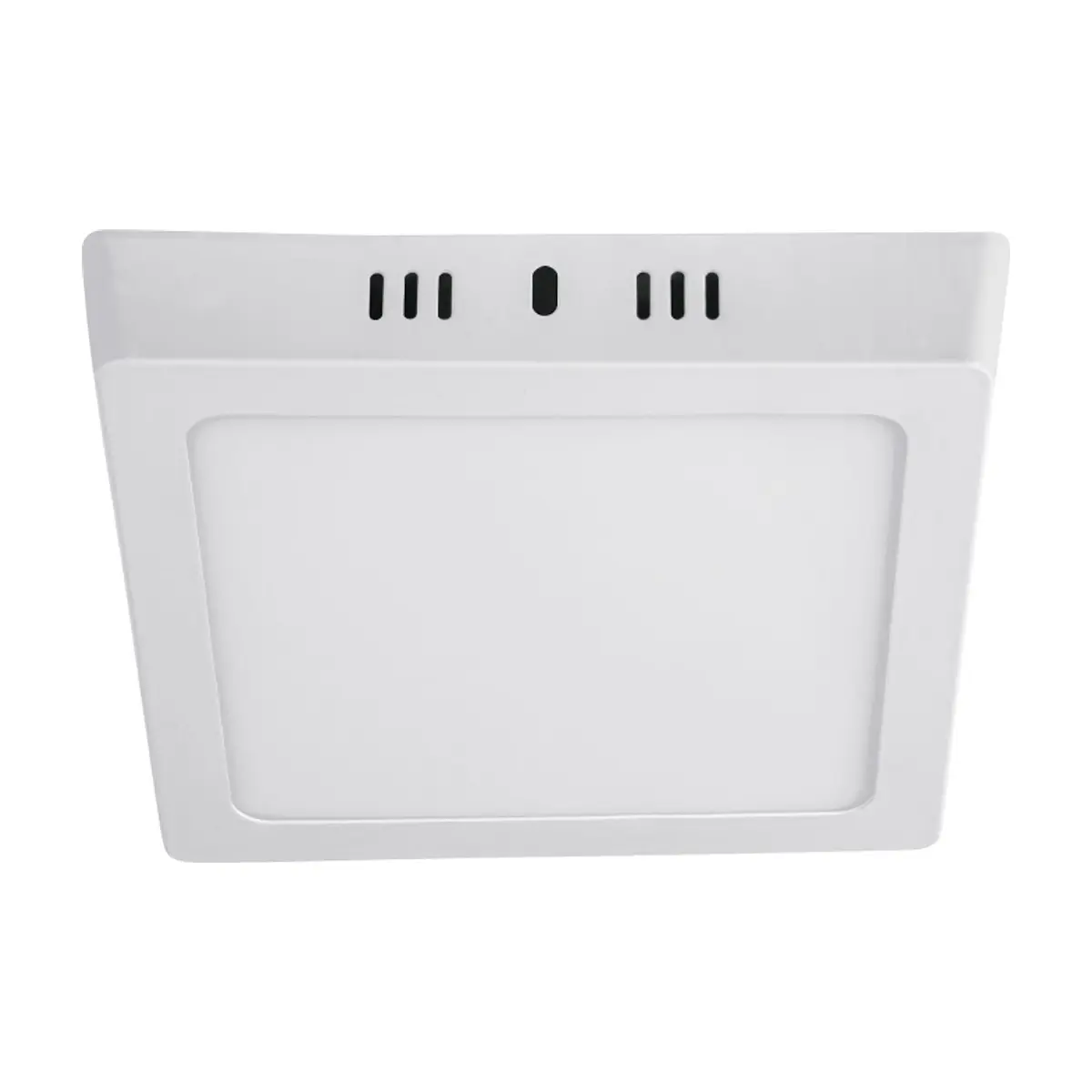 Luminario cuadrado blanco LED 12 W Volteck PLA-211L