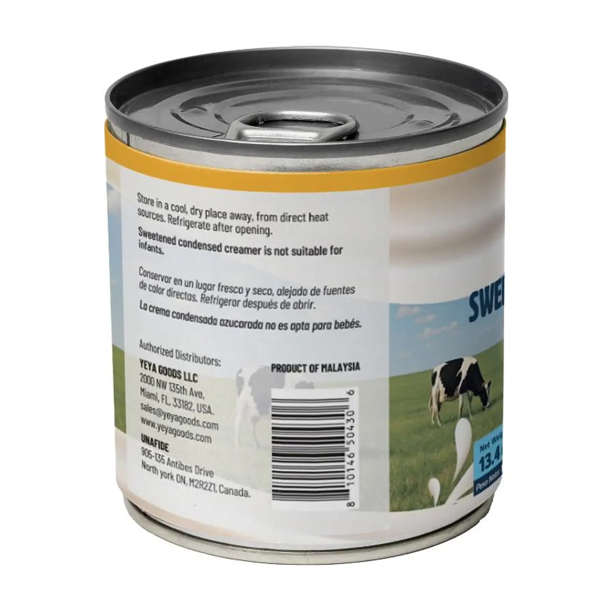 Leche condensada azucarada YEYA (380 g / 13.4 oz) - Thumbnail 3