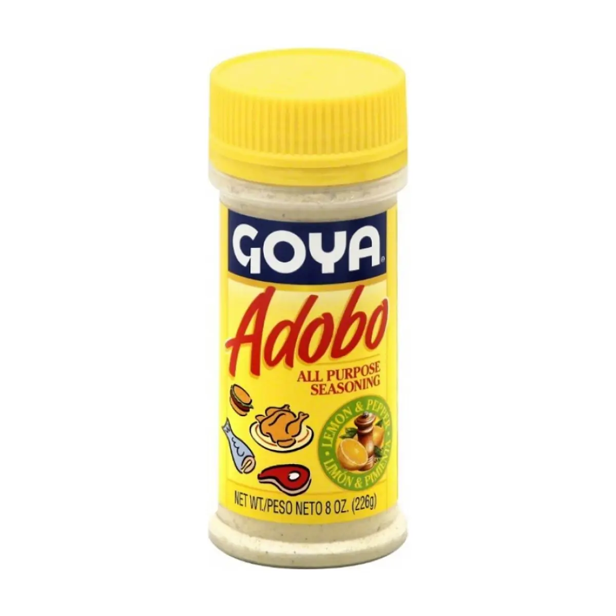 Condimento multiuso limón y pimienta Adobo Goya (226 g / 8 oz)